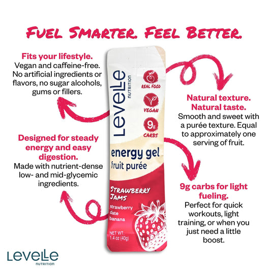 Strawberry Jams Energy Gel