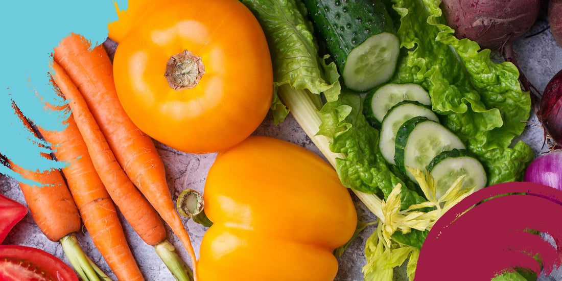Vegetables on a counter - Levelle Nutrition