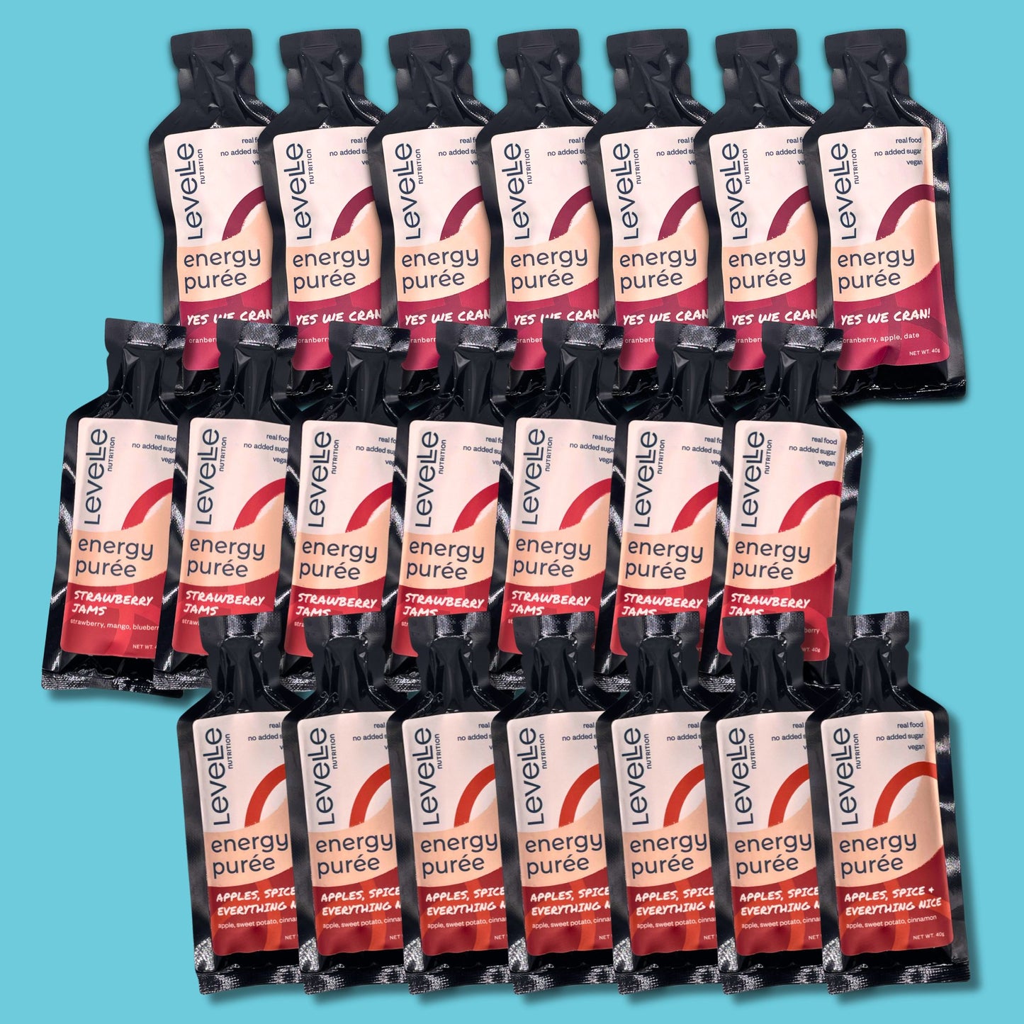 Marathon Medley - energy gel variety pack (40g)