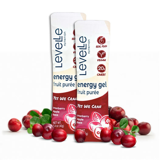 Yes We Cran! Energy Gel - Vegan, GI-Friendly, Real Food (40g)