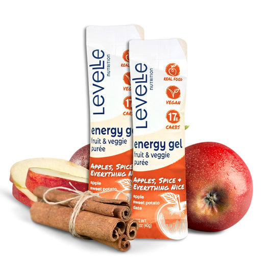 Apples, Spice & Everything Nice Energy Gel - Vegan, GI-Friendly, Real Food (40g)