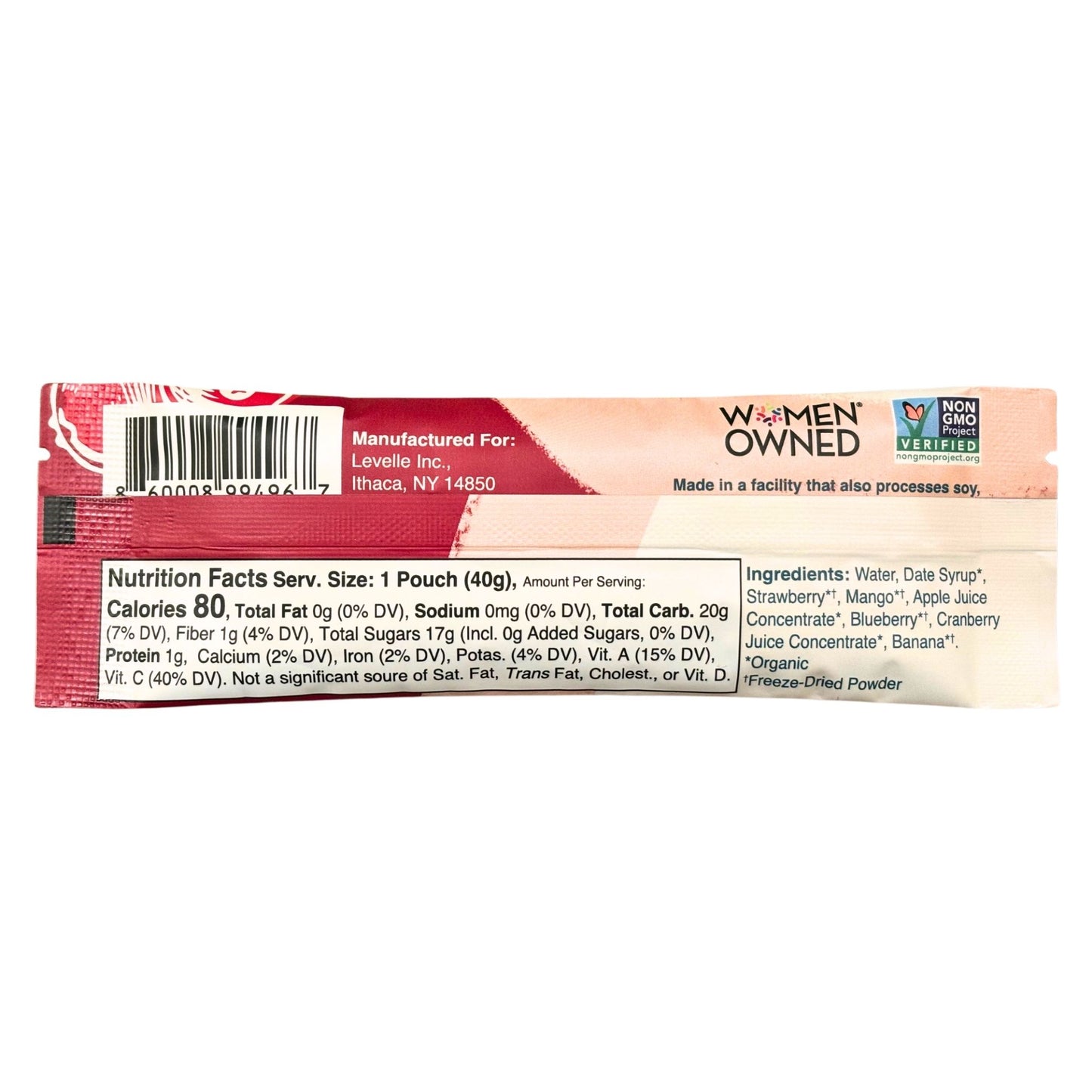 Yes We Cran! Energy Gel - Vegan, GI-Friendly, Real Food (40g)